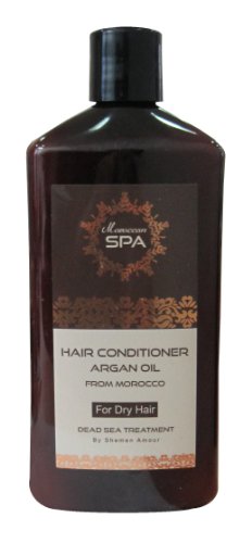Shemen Amour Totes Meer Mineralien Natürliche Moroccan Argan Oil Spülung CONDITIONER für trockenes Haar - Enthält authentische Arganöl & Dead Sea Minerals - behandelt Frizz, Sprödigkeit und Spliss - Tief feuchtigkeitsspendend und pflegend 500ml