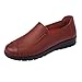 Produktbild Yvelands Damen Single Schuh Freizeit Mittleren Alters Lady Bow Flat Round-Toe Mutter Schuhe Soft Bottom Single Schuh(CN-38,Orange1)