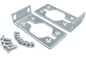 RW RoutersWholesale - JL386A JL385A Kit staffa di montaggio hardware per montaggio su rack per HPE 5092-0769