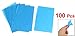 Sourcingmap Lady Cosmetic Facial Oil Blotting Paper Sheets, Blue/Green - 100-Piece