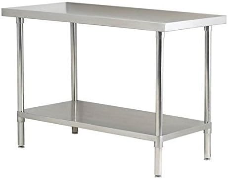 600MM Stainless Steel Centre Prep Table Commercial Kitchen