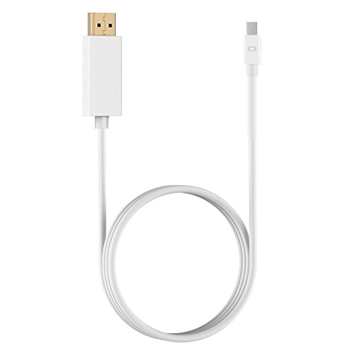 iHarbort Mini DisplayPort auf HDMI, 1.8 Meter vergoldet Mini DisplayPort (ThunderboltTM Port kompatibel) Mini DP zu HDMI HDTV-Kabel - 3
