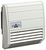 STEGO 01804.0 – 00 Model FF 018 Fan with Filter, 200 m³/h flow Cooling Air Free, 320 mA, 45 W, 230 Vac, 50 Hz, Light Grey