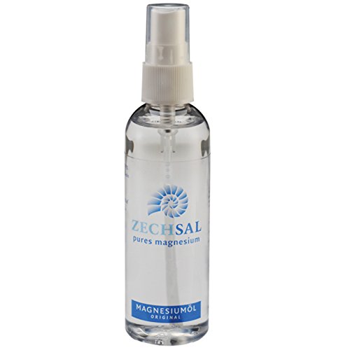 Zechsal Magnesiumöl Sprühflasche (100ml) [Das Original - aus dem Zechsteinmeer] Tausendkraut