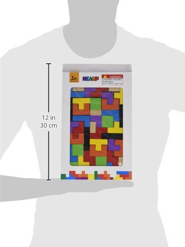 SainSmart Jr. Tetris Holzpuzzle Denkspielzeug, Lernspiel,geniale Geschenkidee - 8