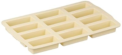 Zenker Barres de céréales/minikuch forme pâtisserie, parfait pour les collations, Moule en silicone (couleur : crème), quantité : 1 pièce