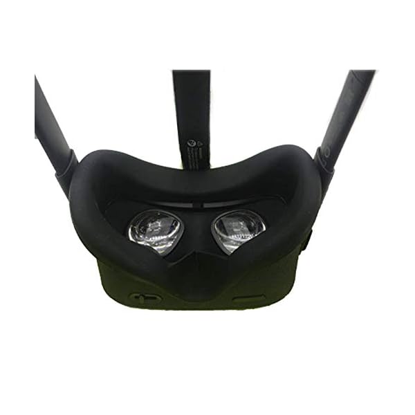 Carplink VR Maske für Oculus Quest VR Gaming Headset Silikon-Schutzhülle Hygiene Gesichtsmaske VR Masken VR Face Cover für Oculus Quest
