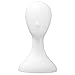 Mannequin Head - TOOGOO(R) Lady high plastic head wig head female model head White