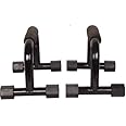 Deviant Buzz ® Metal Push Up Bar Stand for Gym & Home Exercise, Dips/Push Up Stand for Men & Women Useful in Chest & Arm Workout (Black)
