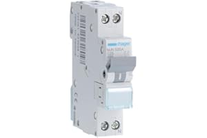 Hager MJN525A - Interruttore Automatico 1P+N 4.5kA C-25A 1M