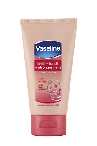 Vaseline Healthy Hands and Stronger Nails Hand Cream 75 ml - Pack of 3
