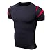 Produktbild Btruely Herren T-Shirt Kuzrarm Slim fit Freizeitshirt Groß Größe Männer Oberteile Sports Fitness Bodybuilding Tops Rundhals Trainingskleidung