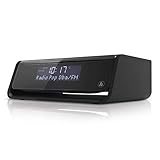 Radiowecker zum Empfang von Radiosendern über UKW, DAB und DAB+: digitales Radiovergnügen ohne Rauschen und Störungen (je 30 lokale Favoritenspeicherplätze für DAB und FM/UKW)