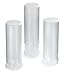 Produktbild rose plastic DrehPack 03/006 Uni Set 3-teilig (Ø 45 x 200-350 mm) PP transparent