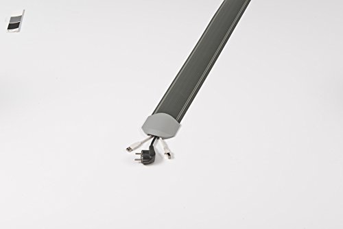 Serpa Kabelbrücke B9 / 300 cm in dunkelgrau incl. Endkappen - 2