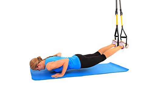 SportPlus Schlingentrainer Professional, Profi-Handgriffe, inkl. Türanker, Karabinerbefestigung und Transportbeutel, schadstoffgeprüft, SP-TX-002 - 9