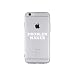 Produktbild licaso Apple iPhone 6 Handyhülle Smartphone Apple Case aus TPU mit Problem Maker Print Motiv Slim Design Transparent Cover Schutz Hülle Protector Soft Aufdruck Lustig Funny Druck