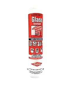 DOWSIL Glass Silicone Aquarium Sealant (300 ml) with Nozzle | Happy Fins