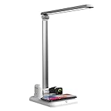 💡 Der Wonsiadary 4 in1 Ladestation mit Schreibtischlampe ist speziell für das Aufladen von Apple Watch, AirPods und iPhone (alle Qi-fähigen Telefone) an einem Ort konzipiert. Es funktioniert für Airpods, alle Versionen von Apple Watch (38 mm und 42 mm), Apple Watch Series 3, Series 2, Series 1, iPhone Xs /Xs Max /XR /X /8 /8 Plus und Samsung Galaxy S9 /S9 Plus /Note 8 /S8 /S8 Plus.