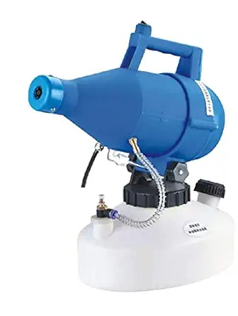 House of Quirk Portable Electric ULV Fogger Machine Sprayer Hotels Disinfection Home Sterilized Residence Office 10V/220V 4.5L 1400W (Blue)