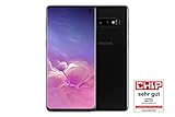 Samsung Galaxy S10 Smartphone (15.5cm (6.1 Zoll) 128GB interner Speicher, 8GB RAM, Prism Black) - Deutsche Version - 