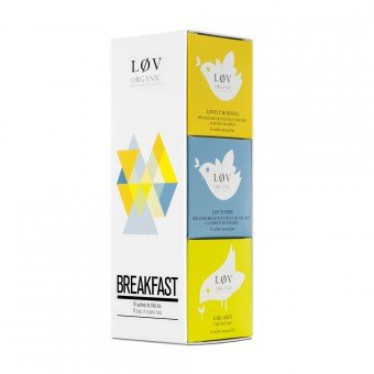 Preisvergleich Produktbild Løv Organic Tea - Løv Frühstück Geschenk-Set