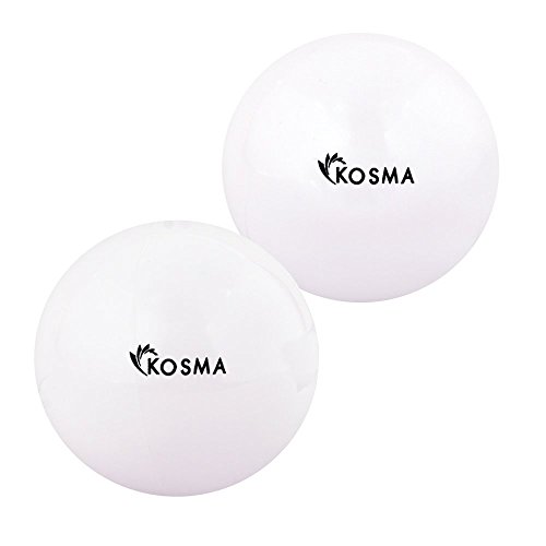 Kosma Lot de balles de Hockey | Sports de Plein air PVC Practise Ballon d'entraînement