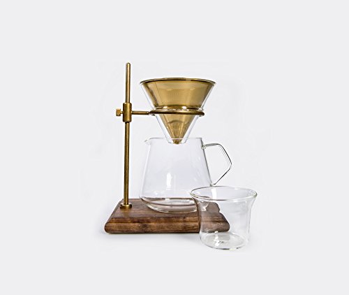 Kinto Scs Kaffeemaschine Gesetzt Mit Messingständer, Filter & 700ml Glas 4-Cup-Server Kinto Scs Kaffeemaschine Gesetzt Mit Messingständer, Filter & 700ml Glas 4-Cup-Server Bilder