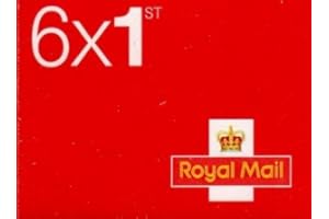 2 X Book of 6 x 1st Class Royal Mail Postage Stamps (Design May Vary)