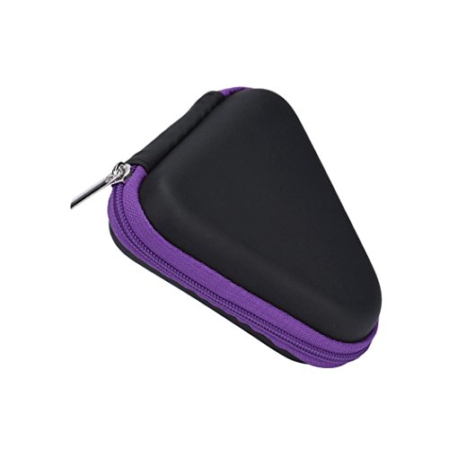 Culater Portable Box For Fidget Hand Spinner Triangle Finger Toy Focus ADHD Autism Bag Carry Case Packet (Purple) Culater Portable Box For Fidget Hand Spinner Triangle Finger Toy Focus ADHD Autism Bag Carry Case Packet (Purple)