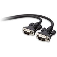 Belkin F2N028 - Cable VGA de monitor de 5 m, color negro