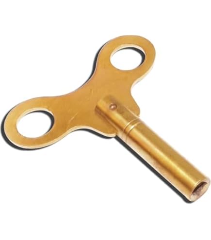 Collectible Clock Replacement Clock Winding Keys Premium Brass Clock Winding Keys – Spider Style In 8, 10, 12, 14 Sizes For Antique & Modern Clocks Brass Antique Clock Winder Keys - Foto 6