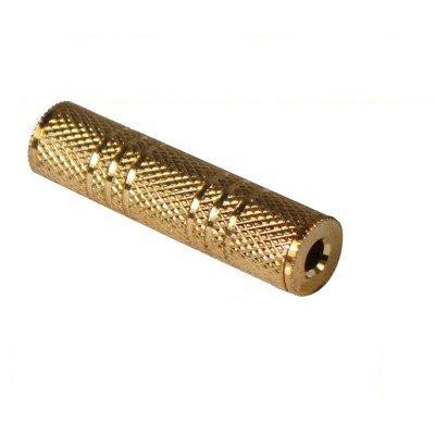 TechExpert Adaptateur Coupleur Jack 3.5mm stéreo femelle / Jack 3.5mm stéreo femelle