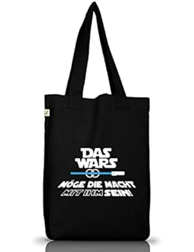 Junggesellenabschieds Stoffbeutel Earth Positive mit JGA 12 Das Wars - mit IHM sein Motiv Premium