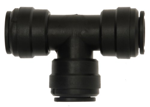 W4 Equal Tee Connector  - Black