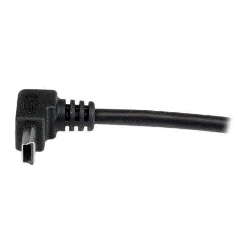 StarTech USBAMB1MU USB auf Mini USB Anschlusskabel (1x USB A Stecker, 1x USB Mini B Stecker, 1m) schwarz - 5