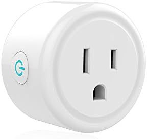Wi-Fi Smart Plug, Mini Outlets Smart Socket No Hub Required Timing Function Control Your Electric Devices from Anywhere Works with Amazon Alexa and Google Assistant (3)