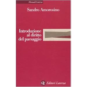 Introduzione al diritto del paesaggio