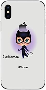 New Marvels Avenger Transparent Clear TPU Soft Case For APPLE IPHONE X CATWOMEN