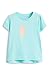 ESPRIT Baby-Girls Eis T-Shirt, Blue (Turquoise), 6 Months (Manufacturer Size:68)