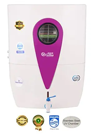 AQUADOVE Water Purifier with Adv SS UV Technology ACW (Purple)