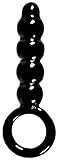 Kinx Rippled Ice Anal Teaser, 4.25 Inch, Black