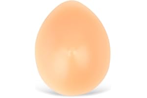 JIAWU Formas de Senos de Silicona, 150g de Senos Falsos Reutilizables en Forma de Gota, Senos Falsos Artificiales de Suave, Prótesis de Mastectomía Crossdress Travesti Bra Inserts