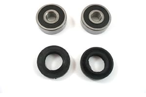HMParts Dirt Bike/Pit Moto Cross Cuscinetto Ruota Set per 10-17 Pollici Cerchione (12 MM)