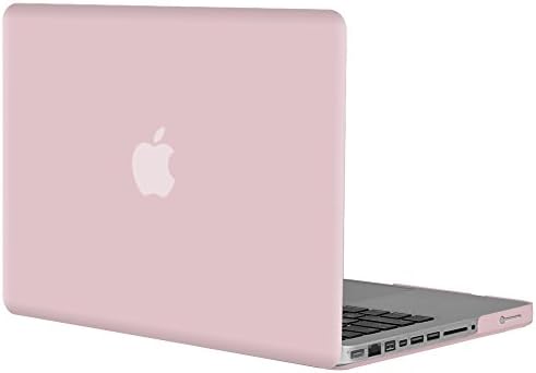 Topideal - Soft Touch Matte Hard Case for MacBook Pro 13" (Not Retina) Model: A1278 Rose Quartz