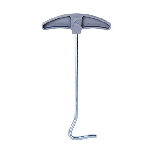 L-FENG-UK Outdoor Camping Tent Peg Stake Hammer Puller Extractor, Metal Nail Extractor Tool for Awning Stakes Hooks Accessories