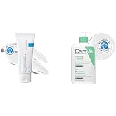 La Roche-Posay Cicaplast Baume B5+ Cilt Onarıcı Balsam ve CeraVe K&ouml;p&uuml;ren Temizleyici Normal ve Yağlı Ciltler Seramid İ&ccedil;erikli