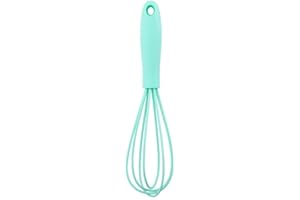 AKUYAO Miscelatore Manuale per Uova, Frullino in Silicone, Mini frullino, Frullino, Frullino Piccolo, Frullino Piccolo, Frullino, sbattere, schiumare e mescolare (Verde)