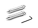 Rider Rear Passenger Footrests Foot Pegs Motor Foot Rests 2PCS Fit For Suzuki GSF600 BANDIT 1996 1997 1998 1999