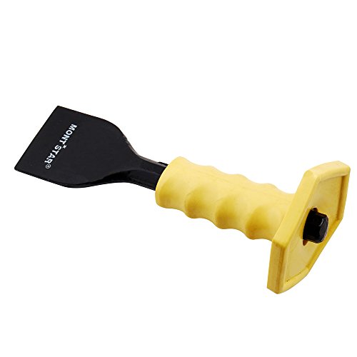 Montstar Bolster Meißel | Ziegelstein Mason Meißel mit Sicherheitsgriff 2 1/4 „(63mm x 18mm)“ - 3